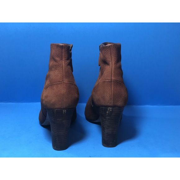 Cole Haan Women's Brown Leather Pull On Zipper - Picture 3 of 12